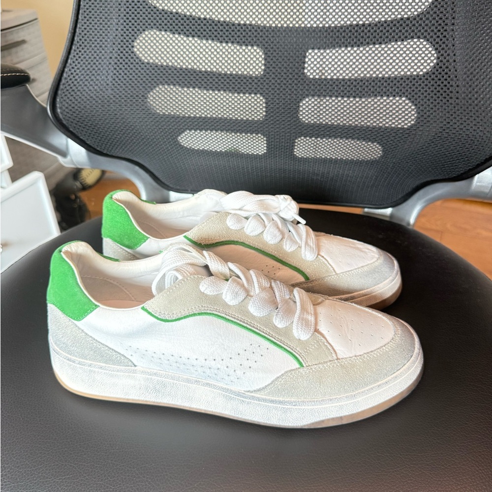 Steve Madden White Leather Footwear